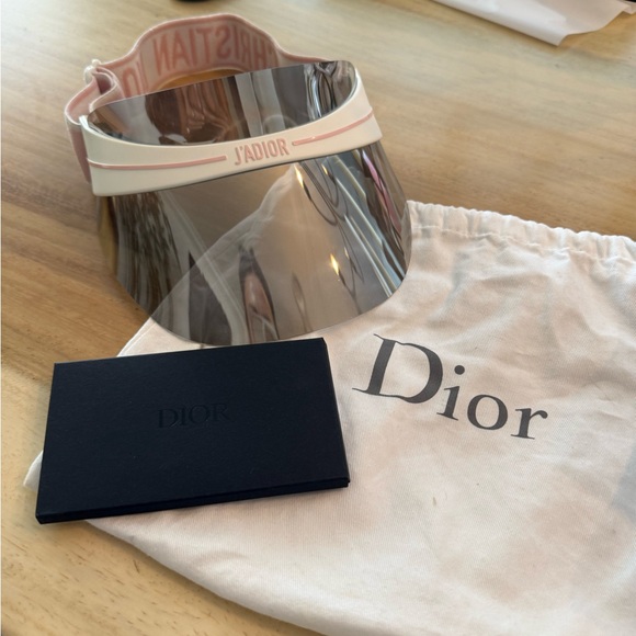 Dior J\'Adior Silver and Pink Visor main image 4
